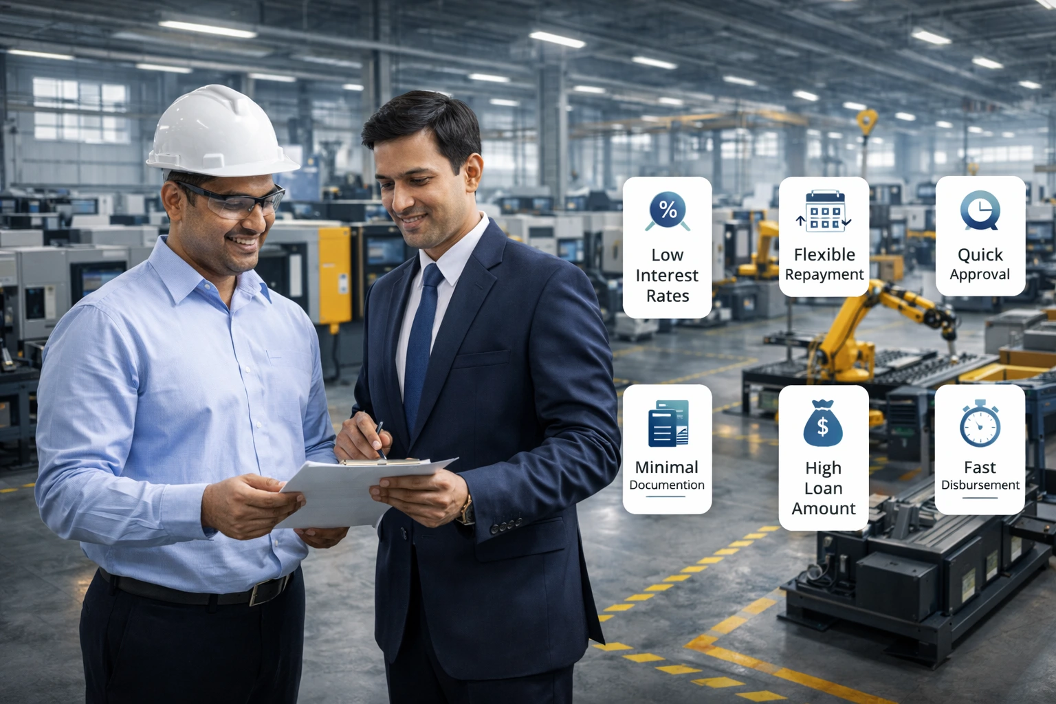 Industrial equipment loans